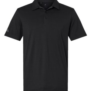 Adidas Men's Textured Stripe Polo