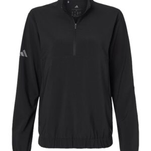 Adidas Women's Stretch Woven Half-Zip Pullover