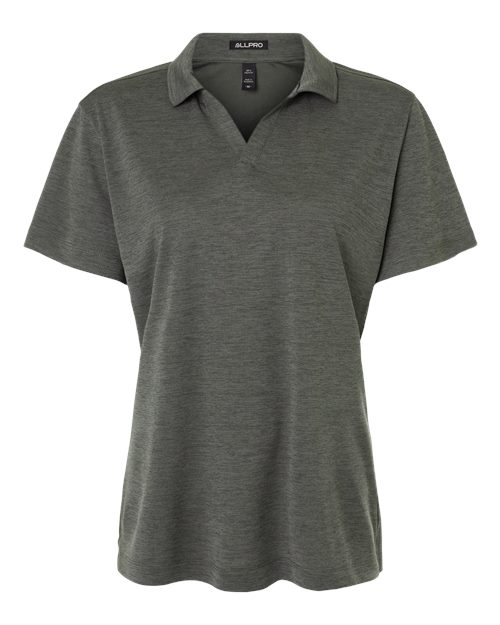 AllPro Women's Pro-Lock Performance Mélange Polo - Image 3