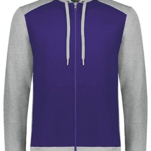 Augusta Sportswear 6899 - Unisex Eco Revive™ Three-Season Triblend Fleece Full-Zip Hooded Sweatshirt