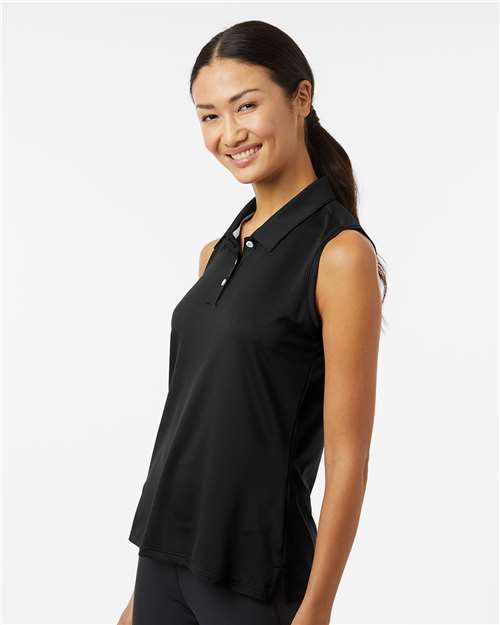 Adidas Women's Ottoman Sleeveless Polo - Image 6