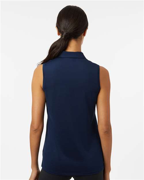 Adidas Women's Ottoman Sleeveless Polo - Image 13