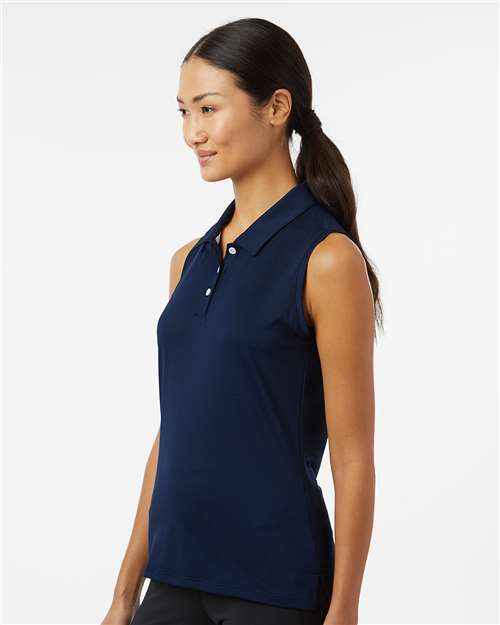 Adidas Women's Ottoman Sleeveless Polo - Image 12