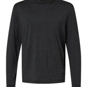 Adidas Men's Performance Hooded Long Sleeve T-Shirt