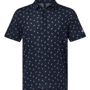 Adidas Men's Ultimate365 Mesh Print Polo