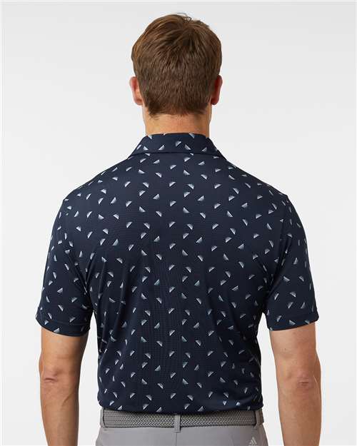 Adidas Men's Ultimate365 Mesh Print Polo - Image 7