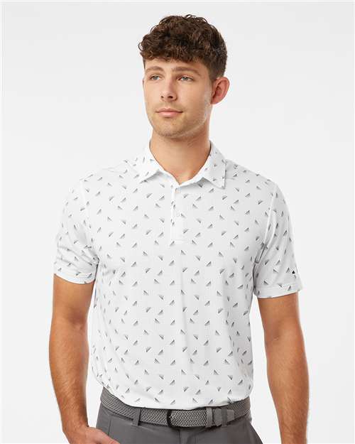 Adidas Men's Ultimate365 Mesh Print Polo - Image 11