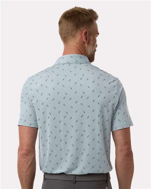 Adidas Men's Ultimate365 Mesh Print Polo - Image 19