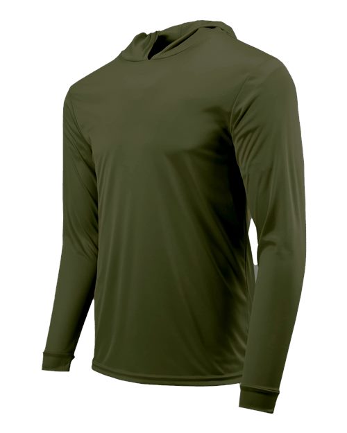 Paragon Unisex Bahama Performance Hooded Long Sleeve T-Shirt - Image 70