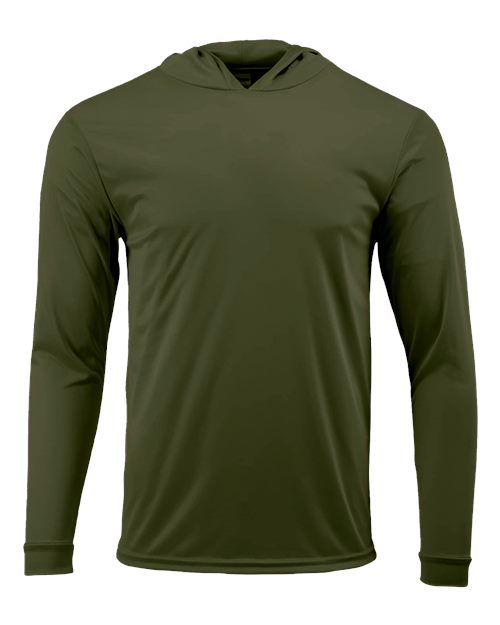 Paragon Unisex Bahama Performance Hooded Long Sleeve T-Shirt - Image 68