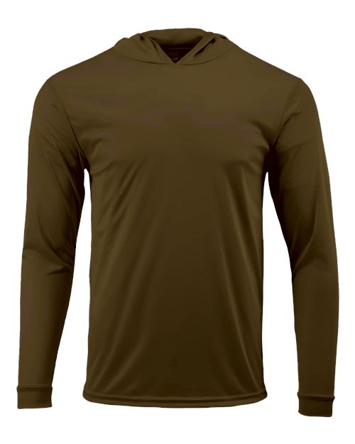Paragon Unisex Bahama Performance Hooded Long Sleeve T-Shirt - Image 101