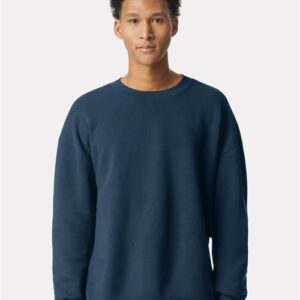 American Apparel RF496 - Unisex ReFlex Fleece Crewneck Sweatshirt