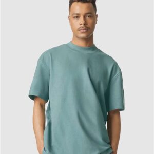 American Apparel 1PQ - Unisex Pique Mockneck Tee