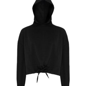 TriDri Women's Cropped Maria Hooded Sweatshirt