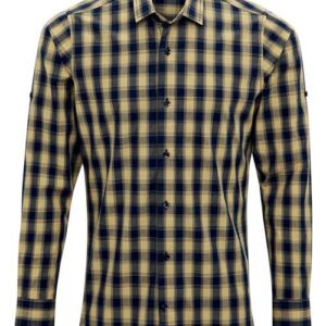 Artisan Collection by Reprime Men's Mulligan Check Cotton Shirt