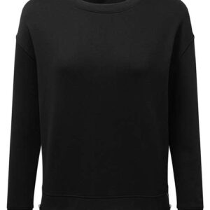 TriDri Women's Billie Side-Zip Crewneck Sweatshirt