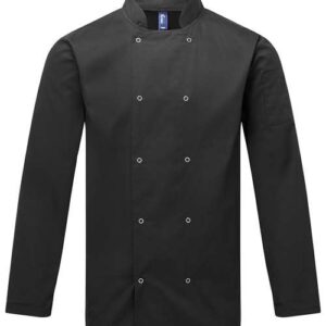 Artisan Collection by Reprime Unisex Ten Studded Front Chef Coat