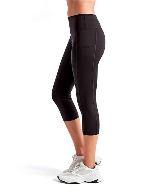 TriDri Women's Performance Calf-Length Leggings - Image 3