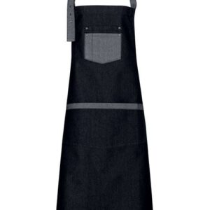 Artisan Collection by Reprime Domain Contrast Denim Bib Apron