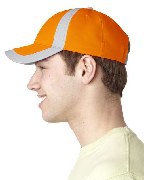 Adams Headwear Reflector Safety Cap - Image 6