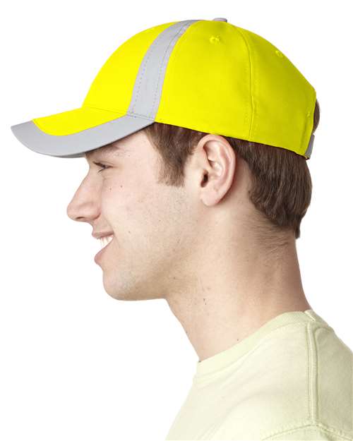 Adams Headwear Reflector Safety Cap - Image 9