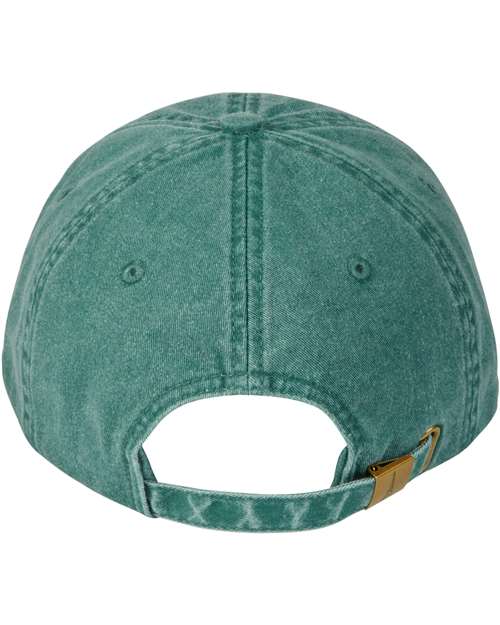 Adams Headwear Classic Pigment Distressed Dad Hat - Image 6