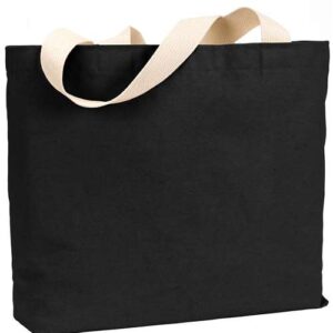 Bayside USA-Made Canvas Jumbo Tote Bag