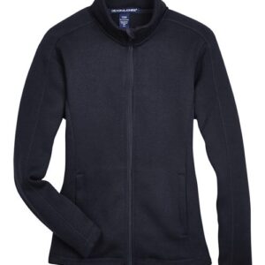 Devon & Jones Women's Bristol Full-Zip Sweater Fleece Jacket