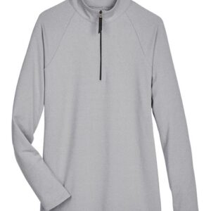 Devon & Jones Women's CrownLux Performance® Clubhouse Micro-Stripe Quarter-Zip Pullover