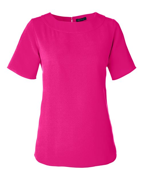 Devon & Jones Women's Perfect Fit™ Boat Neck Blouse - Image 3