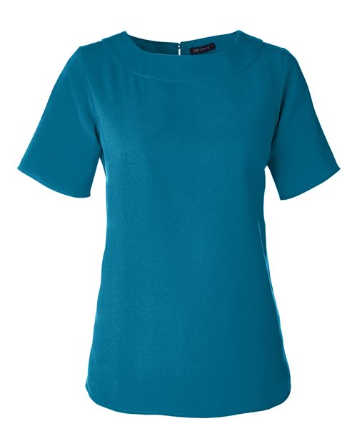 Devon & Jones Women's Perfect Fit™ Boat Neck Blouse - Image 4