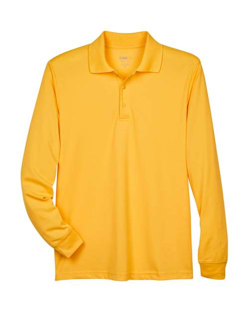 CORE365 Men's Pinnacle Performance Long Sleeve Piqué Polo - Image 4