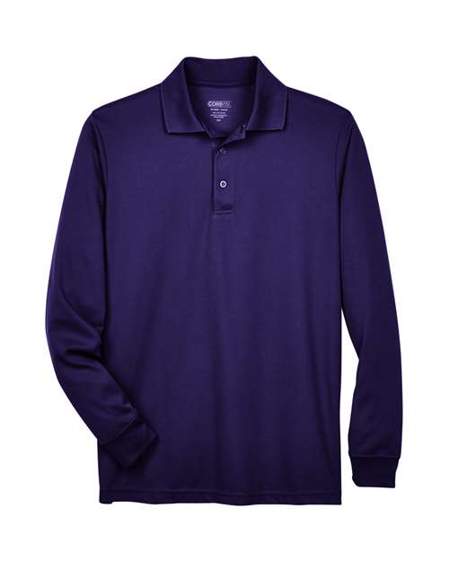 CORE365 Men's Pinnacle Performance Long Sleeve Piqué Polo - Image 5