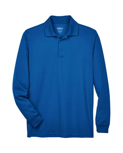 CORE365 Men's Pinnacle Performance Long Sleeve Piqué Polo - Image 10