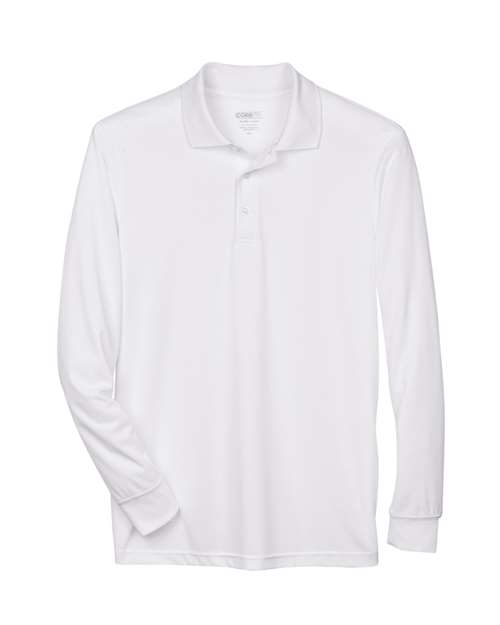 CORE365 Men's Pinnacle Performance Long Sleeve Piqué Polo - Image 11
