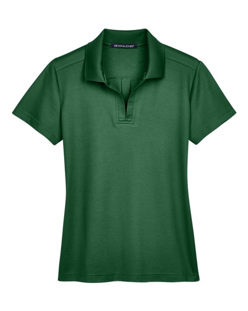 Devon & Jones Women's CrownLux Performance® Plaited Polo - Image 6