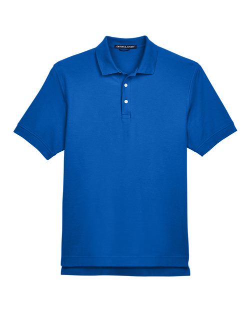 Devon & Jones Men's Pima Piqué Polo - Image 4