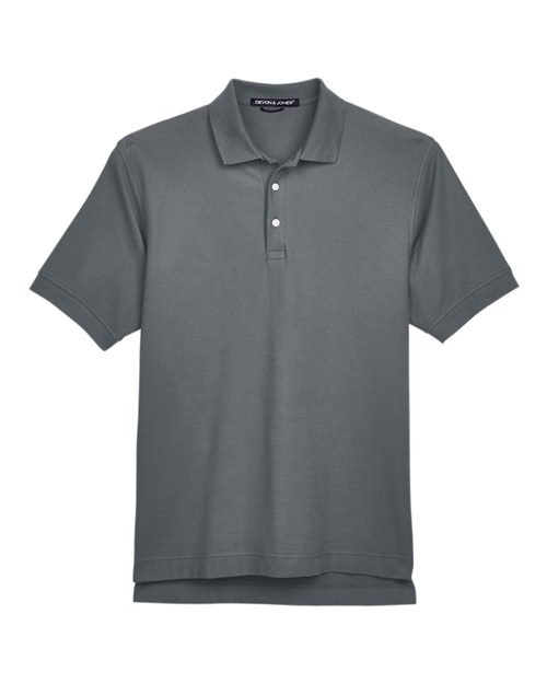 Devon & Jones Men's Pima Piqué Polo - Image 5