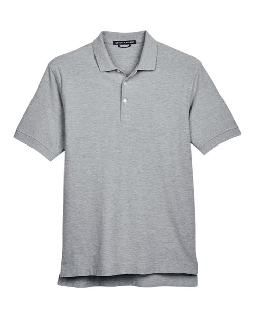 Devon & Jones Men's Pima Piqué Polo - Image 6
