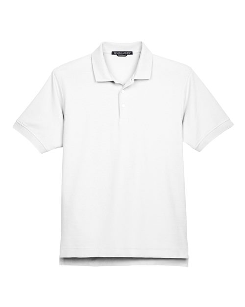 Devon & Jones Men's Pima Piqué Polo - Image 10