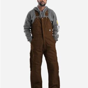 Berne Apparel Men's Heritage Insulated Bib Overall