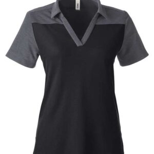 CORE365 Women's Fusion ChromaSoft™ Colorblock Polo