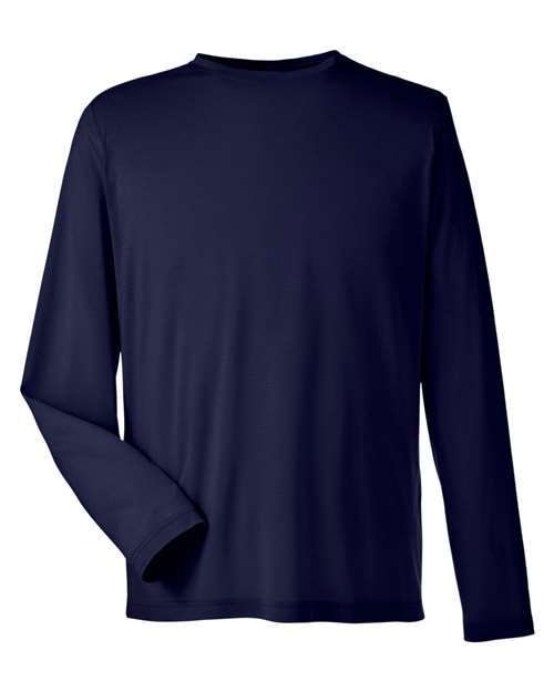 CORE365 Unisex Fusion ChromaSoft™ Performance Long Sleeve T-Shirt - Image 4