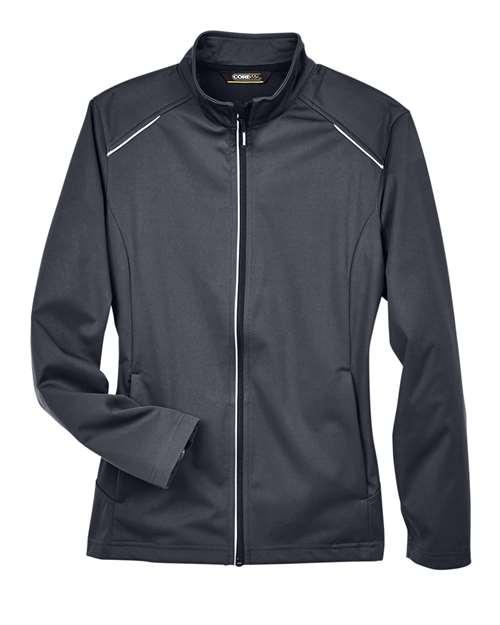 CORE365 Women's Techno Lite Three-Layer Knit Tech-Shell - Image 3