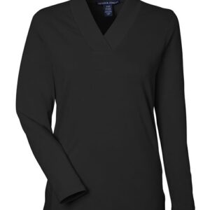 Devon & Jones Women's Raleigh Shawl Collar Knit Top