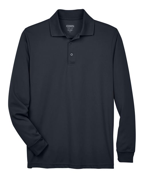 CORE365 Men's Tall Pinnacle Performance Long Sleeve Piqué Polo - Image 3