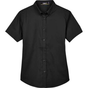 CORE365 Women's Optimum Short Sleeve Twill Shirt