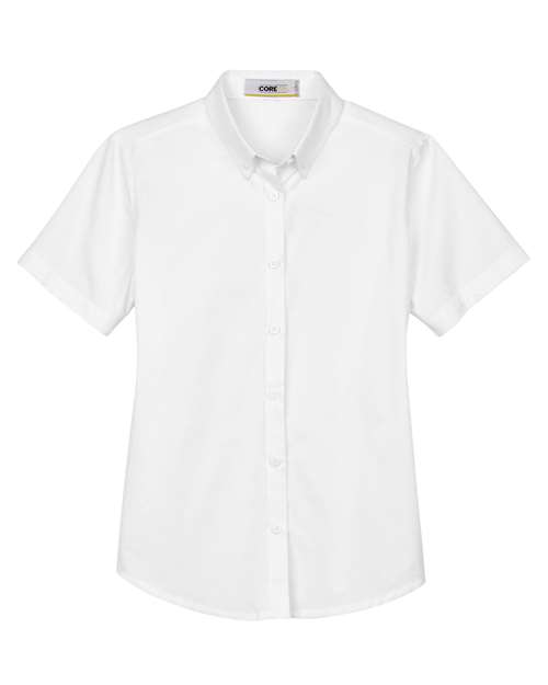 CORE365 Women's Optimum Short Sleeve Twill Shirt - Image 5