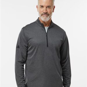Adidas Men's Space Dyed Quarter-Zip Pullover