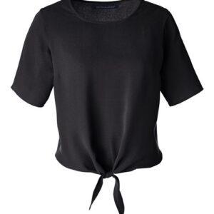 Devon & Jones Women's Perfect Fit™ Tie Front Blouse
